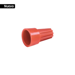 Bolsa con 10 capuchones para cable calibre 10 A 8 AWG, Volteck