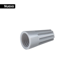 Bolsa con 10 capuchones para cable calibre 18 A 16 AWG, Volteck