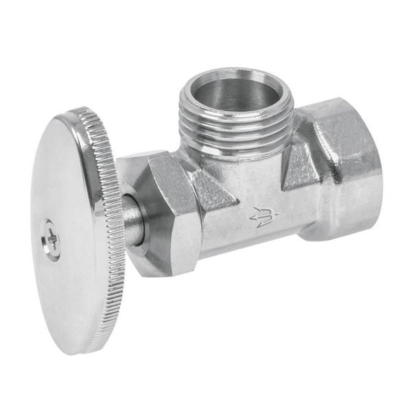 Llave Ang. Doble Salida 3/8', Multivuelta, Barrilito, Foset
