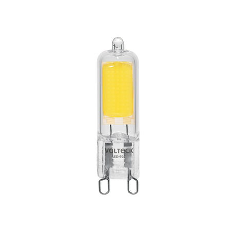 Foco LED 2 W, tipo ampolleta, 2700K luz ámbar, G9, Volteck