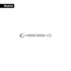 Tensor forjado 5/16 x 4-1/2' ojo-gancho, galvanizado, Fiero