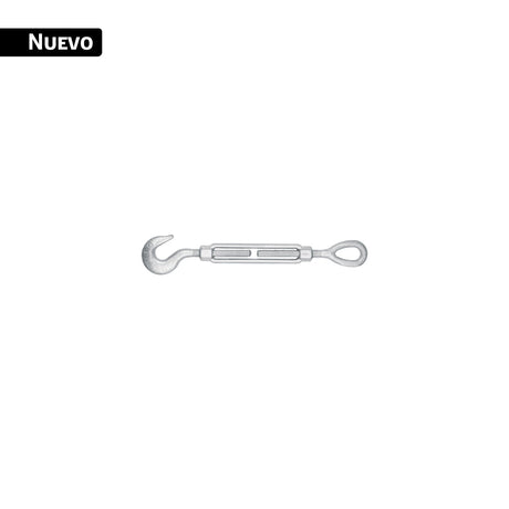 Tensor forjado 5/8 x 6' ojo - gancho, galvanizado, Fiero