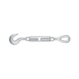 Tensor forjado 3/4 x 6' ojo - gancho, galvanizado, Fiero