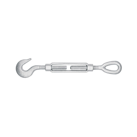 Tensor forjado 3/4 x 6' ojo - gancho, galvanizado, Fiero