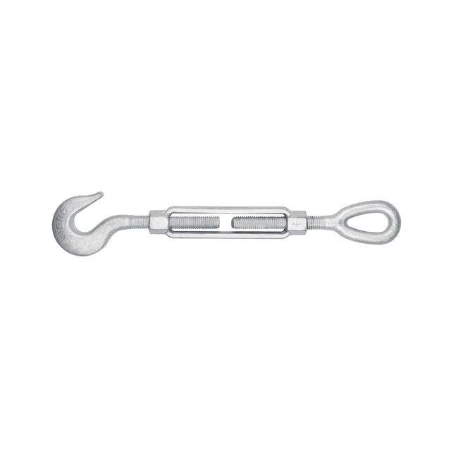 Tensor forjado 3/4 x 6' ojo - gancho, galvanizado, Fiero