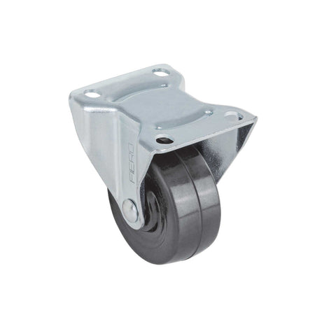 Rodaja hule 2', placa fija con buje, carga 25 kg, Fiero