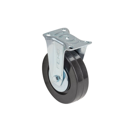 Rodaja hule 5', placa fija con balero, carga 130 kg, Fiero