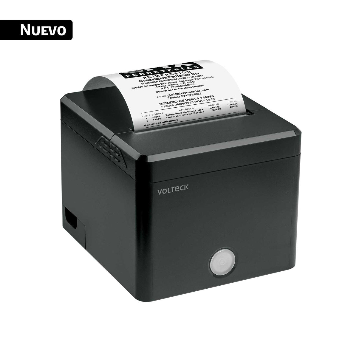 Impresora de Tickets 58/80 mm, USB+Bt, Autocorte, Volteck