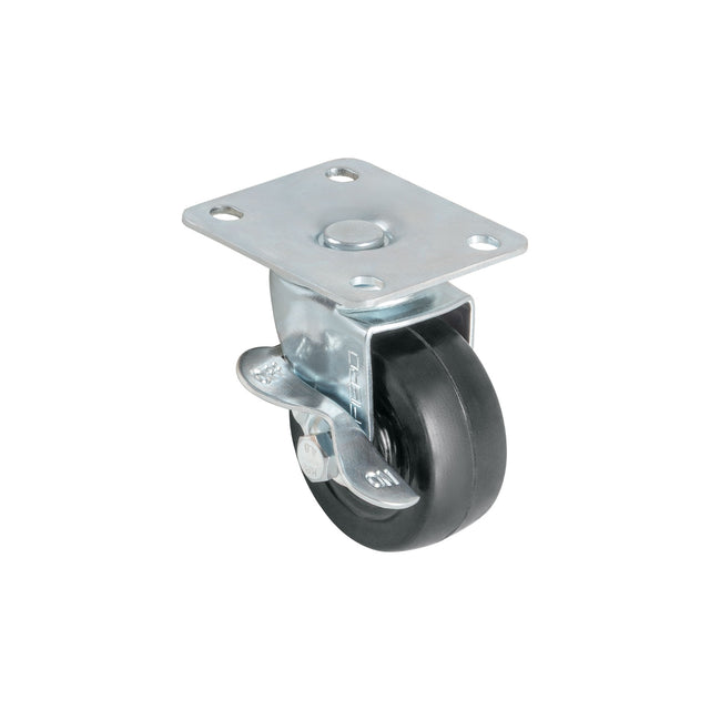 Rodaja hule 2', placa giratoria con freno, buje, 25 kg