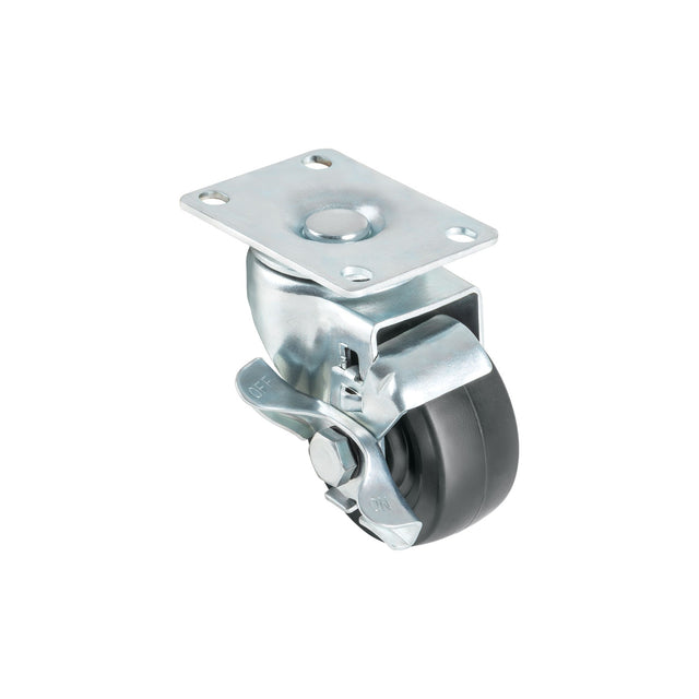 Rodaja hule 3', placa giratoria con freno, buje, 60 kg
