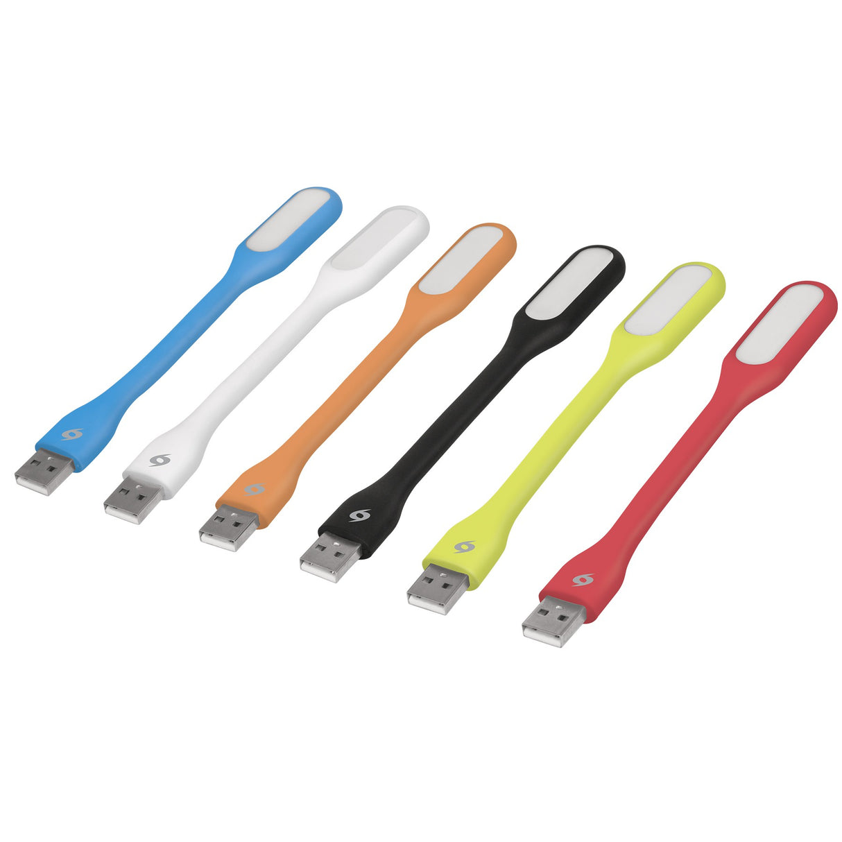 Mini-Lámpara Flexible de 5 Leds 1 W para Puerto USB, Volteck