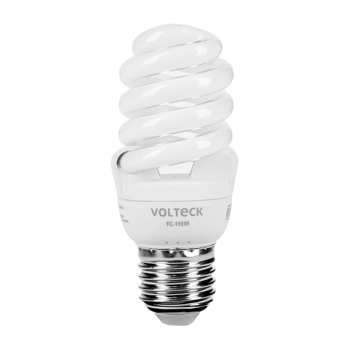 Lámpara Espiral Mini T2 11 W Luz Cálida en Blister, Volteck