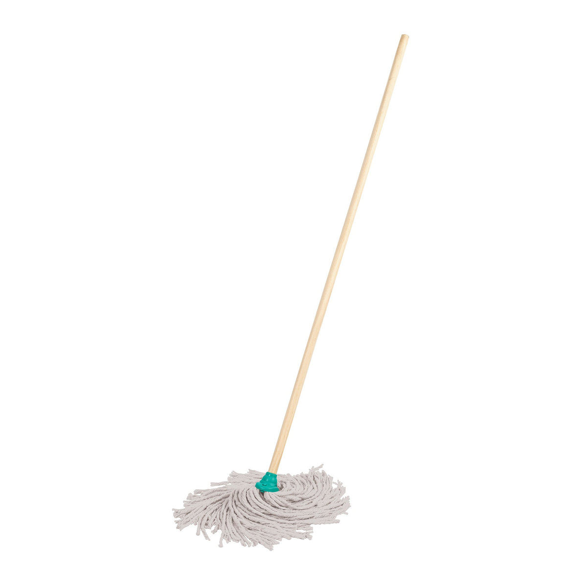 Trapeador tipo mechudo 350 g intercambiable, con baston 120 cm