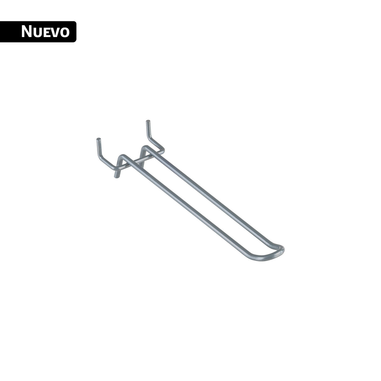 Gancho doble de 6' para perfocel y panel ranurado, Truper