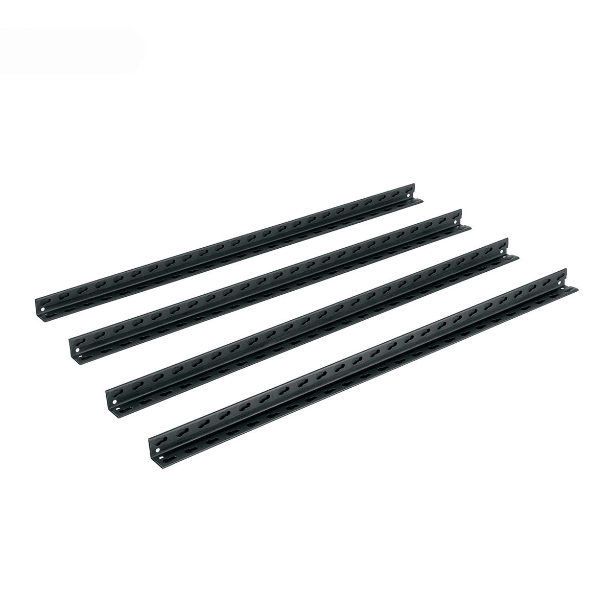 Juego de 8 postes de 90 cm para estante metálico