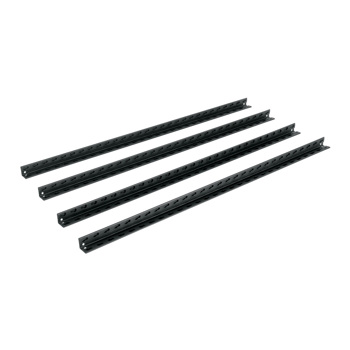 Juego de 8 postes de 110 cm para estante metálico