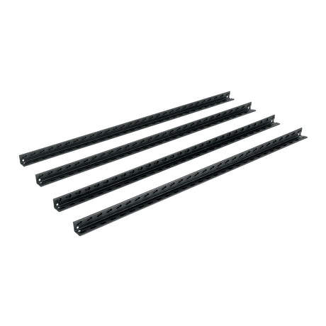 Juego de 8 postes de 110 cm para estante metálico