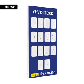 Exhibidor linea toledo, Volteck