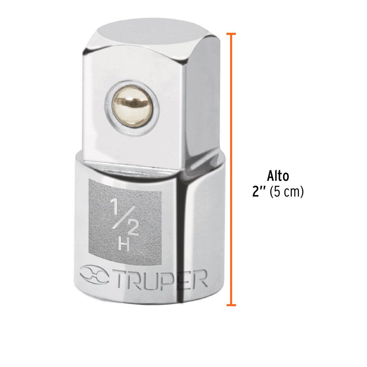 Adaptador para Matraca de Cuadro 1/2' a Cuadro 3/4', Truper