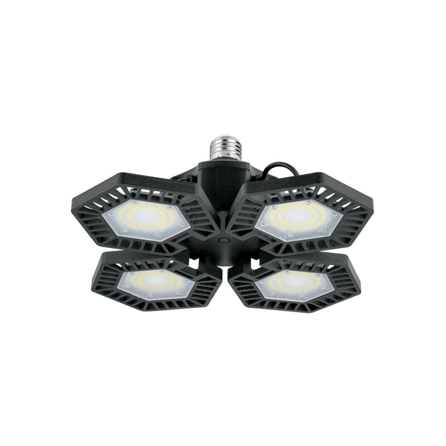 Luminario LED 100 W 6500K con 4 paneles abatibles, Volteck
