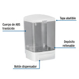 Dosificador para Jabón Líquido, Blanco, Foset Basic