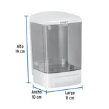 Dosificador para Jabón Líquido, Blanco, Foset Basic