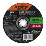 Disco Tipo 27 de 7' X 6.4 mm Desbaste de Metal, Expert