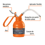 Aceitera de 180 ml (6 Oz) con Aplicador Flexible, Truper