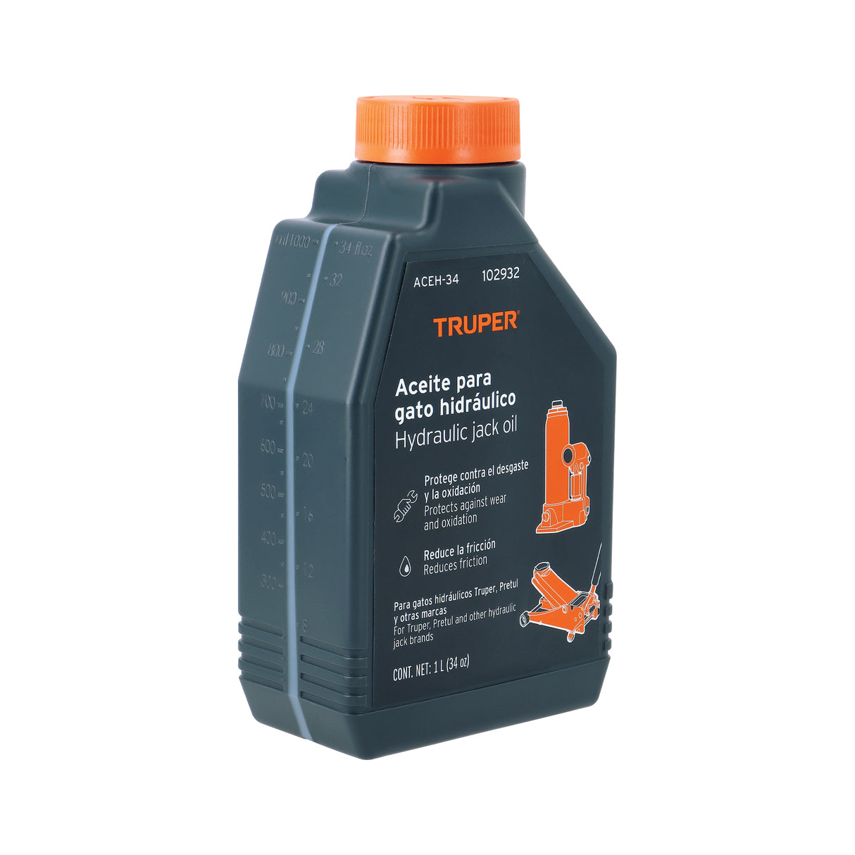 Aceite hidráulico para gatos, 1 L, Truper