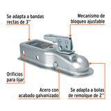 Acoplador para Remolque, para Bola de 2', Truper