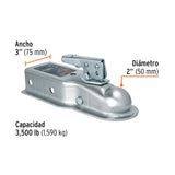 Acoplador para Remolque, para Bola de 2', Truper
