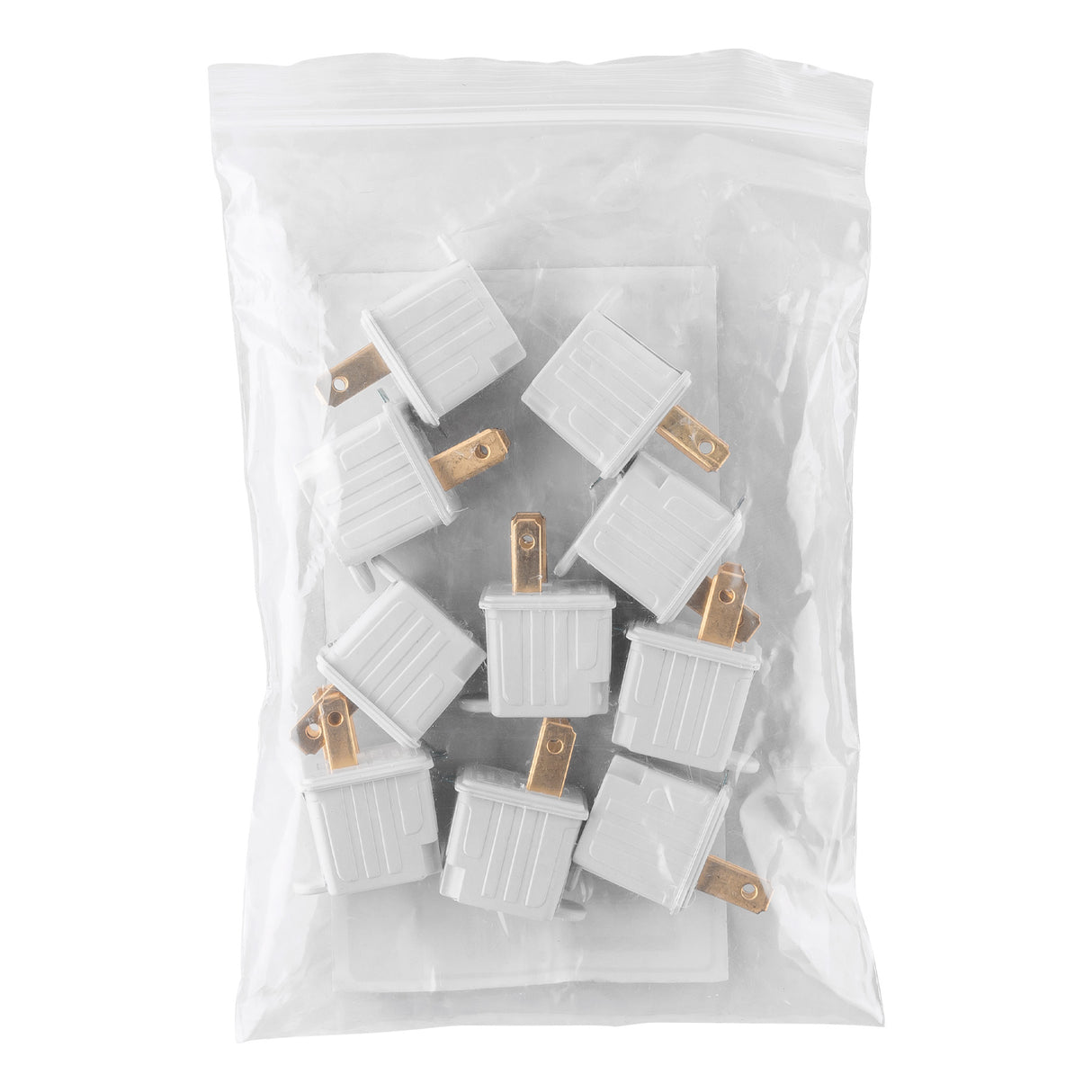 Adaptador 3 a 2, Blanco, a Granel, Volteck