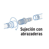 Adaptador Macho de Latón 1' para Poliducto, Foset