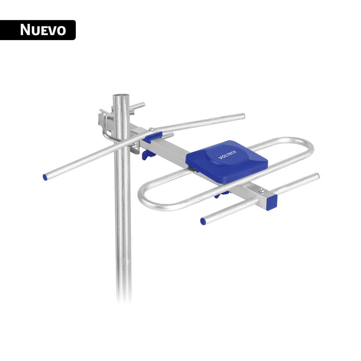 Antena Aérea para TV HD, 3 Elementos, Volteck