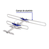 Antena Aérea para TV HD, 4 Elementos, Volteck