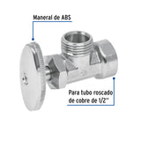 Llave Angular 1/2', Multivuelta, Roscable, Foset