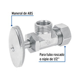 Llave Angular 1/2', Multivuelta, Barrilito, Foset