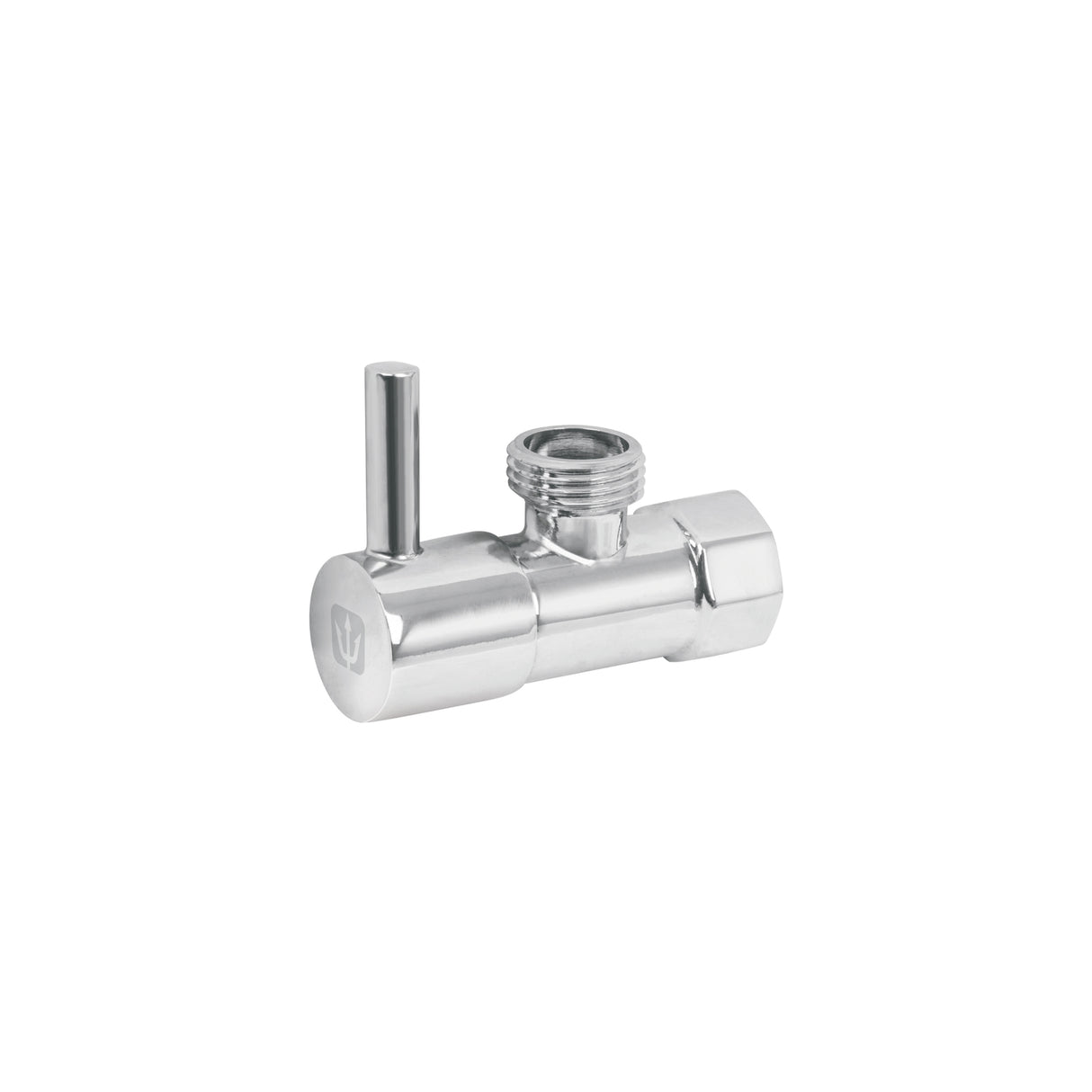 Llave Angular 1/2', 1/4 de Vuelta, Roscable, Maneral Palanca