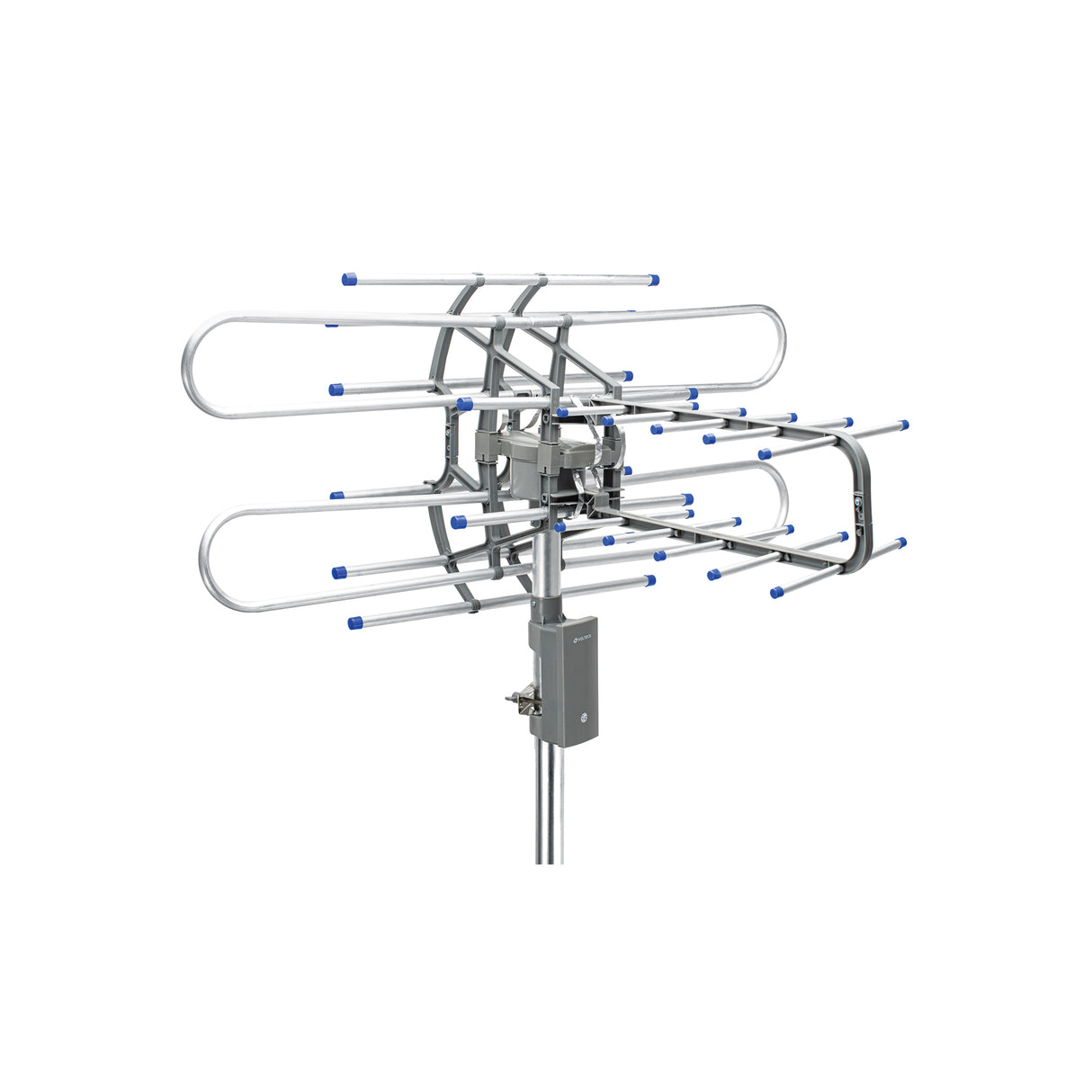 Antena Aérea para TV HD, Giratoria 360° con Control, Volteck