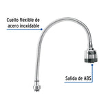 Cuello Flexible para Mezcladora de Fregadero, Cromo, Aqua