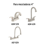 Juego de Manerales Tipo Palanca para lav-fregadero, Satín Aqua