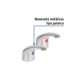 Juego de Manerales Tipo Palanca para lav-fregadero, Satín Aqua