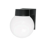 Arbotante de Pared Tipo Globo, Lámpara No Incluida, Volteck