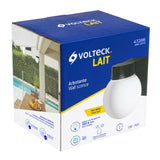 Arbotante de Pared Tipo Globo, Lámpara No Incluida, Volteck