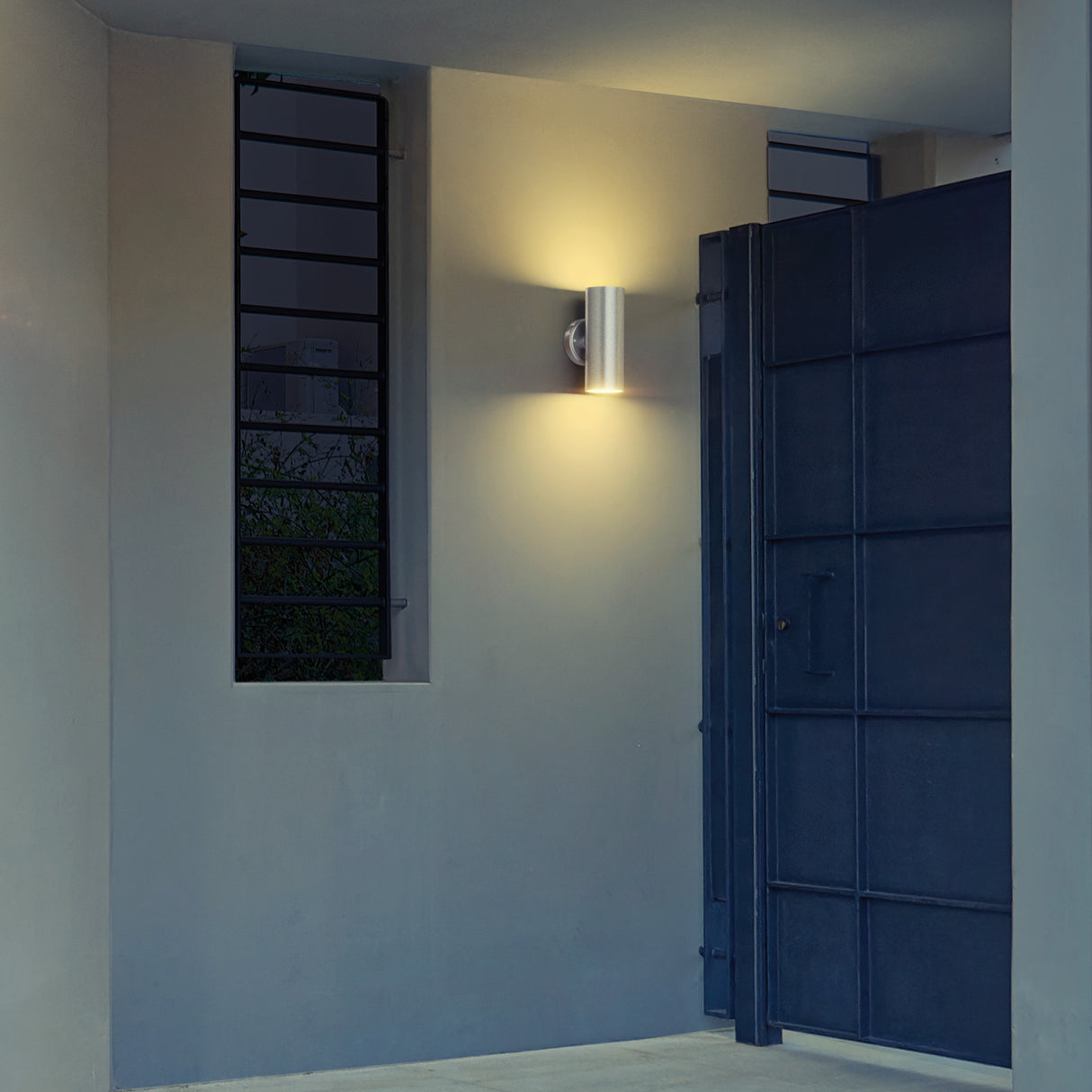 Arbotante LED Exterior 10 W 3000K, 2 Spots, 6X16 cm, Volteck
