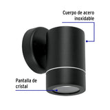Arbotante de Acento 1 Spot Negro, Lámpara No Incluida