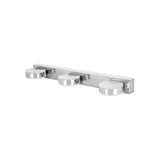 Luminario LED de Pared para Baño 10 W 4000K, 3 Spots, Volteck