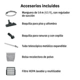 Aspiradora Canister 1 L (0.2 GAL), 1, 200 W (1.6 HP), Truper