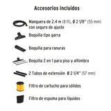 Aspiradora de Sólidos y Líquidos, 12 Gal, Acero Inox, Truper