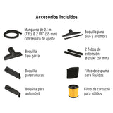 Aspiradora de Sólidos y Líquidos, 16 Gal, Plástica, Truper